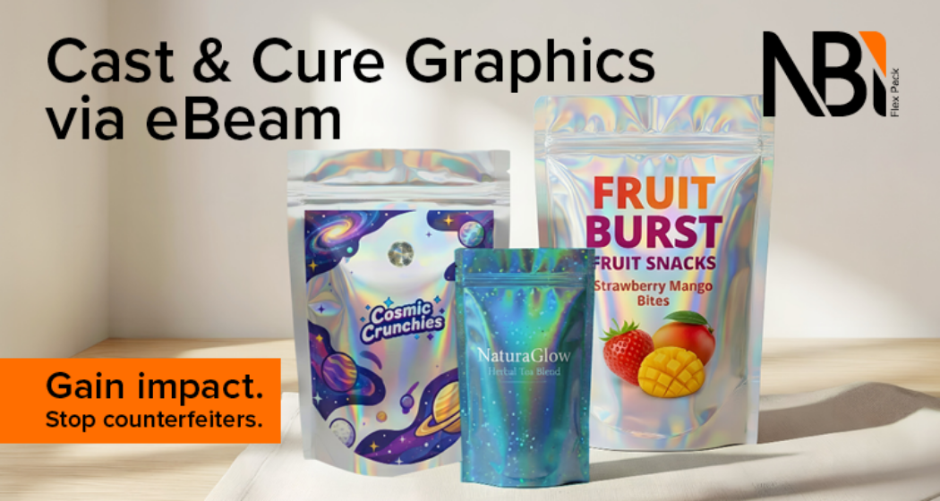 Revolutionary eBeam Cast and Cure Technology for Flexible Packaging